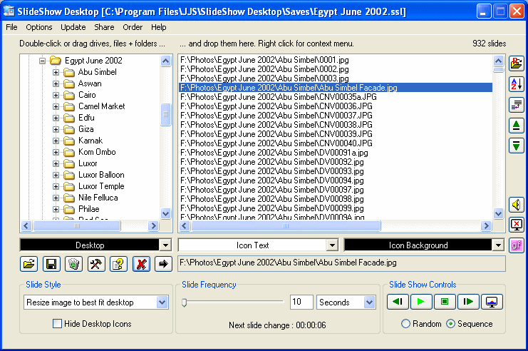 SlideShow Desktop Screenshot